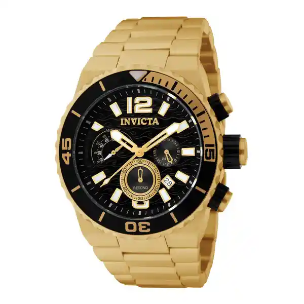 Invicta Reloj Hombre Acero Inoxidable Modelo 1343