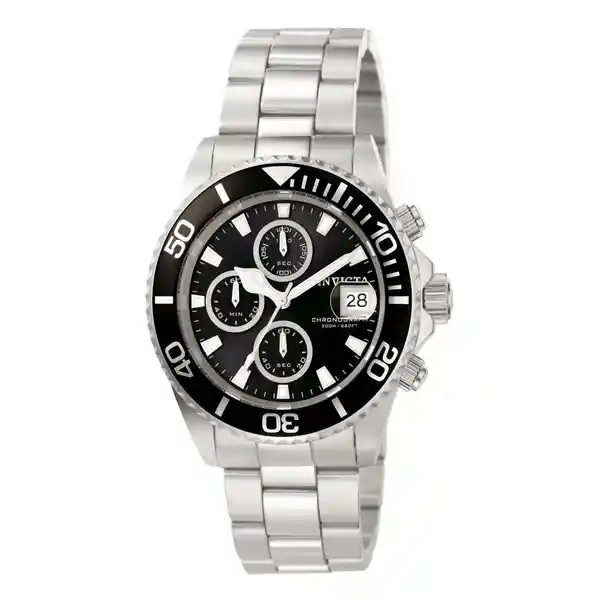 Invicta Reloj Hombre Acero Inoxidable Modelo 1003