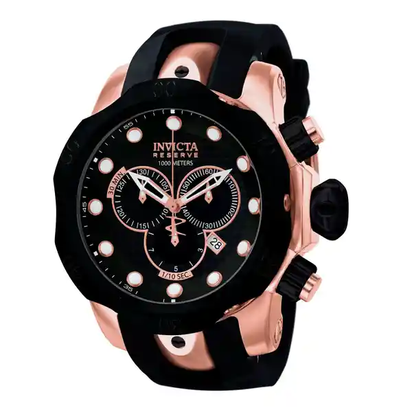 Invicta Reloj Hombre Acero Inoxidable Silicona Modelo 361