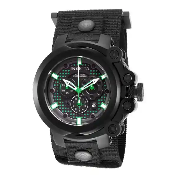 Invicta Reloj Hombre Acero Inoxidable Nylon Modelo 11682