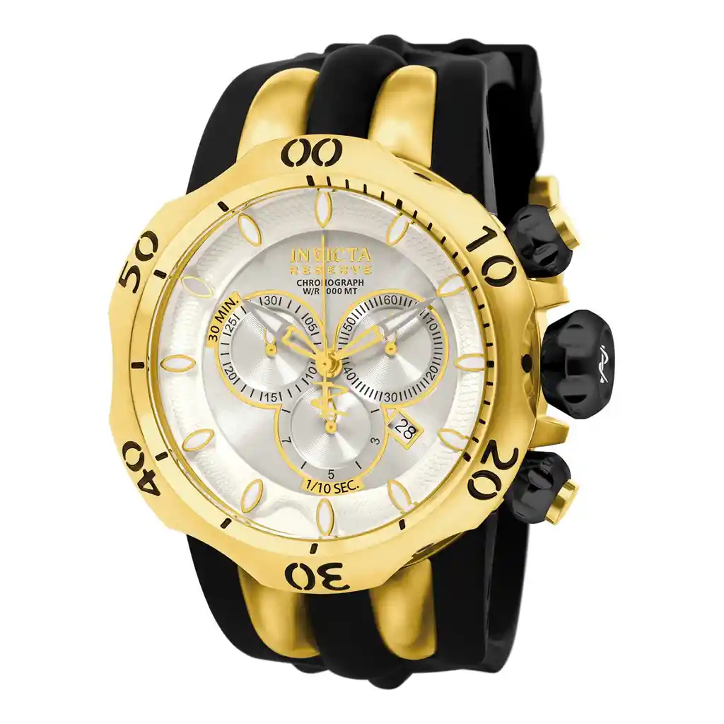 Invicta Reloj Hombre Acero Inoxidable Silicona Modelo 10834