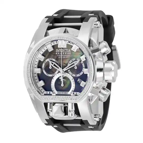 Invicta Reloj Hombre Acero Inoxidable Silicona Modelo 30872