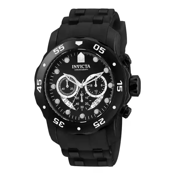 Invicta Reloj Hombre Acero Inoxidable Silicona Modelo 6986