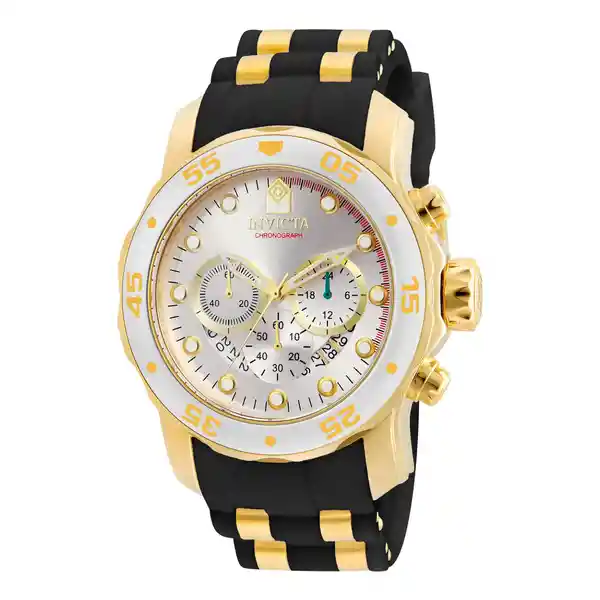 Invicta Reloj Hombre Silicona Acero Inoxidable Modelo 6985