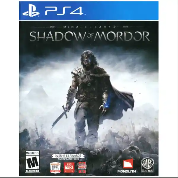 WB Games Videojuego Middle Earth Shadow of Mordor