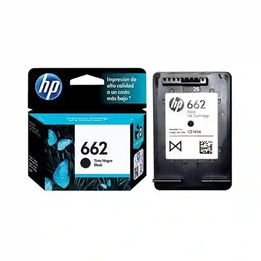 Hp Cartucho 662 Negro