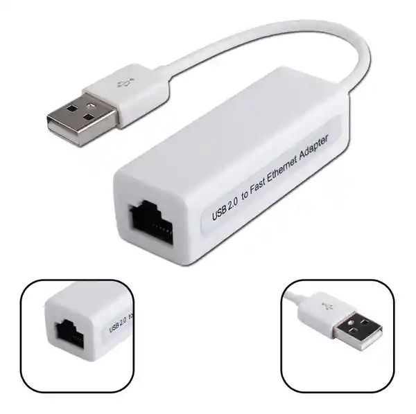 Genérico Convertidor Lan Rj45 a Usb 2.0