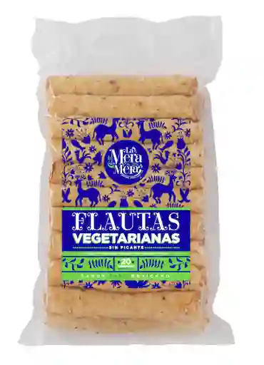 La Mera Mera Flautas Vegetarianas Congeladas