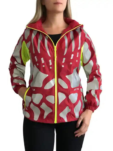 Kalunga Chaqueta Urban Jacket Rojo Manchas