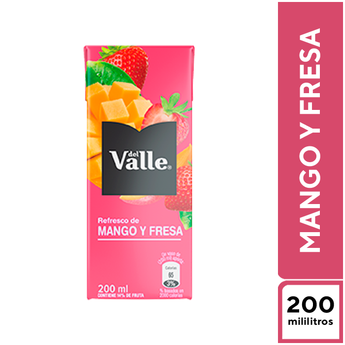 Del Valle Mango y Fresa 200 ml