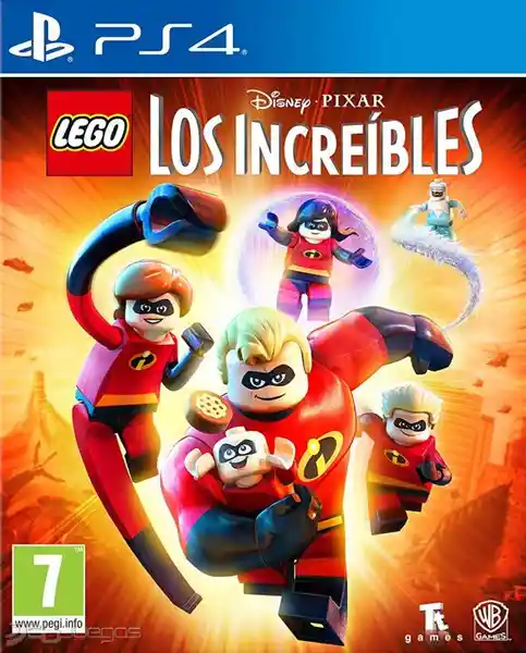 lego Ps4 videojuego de los increibles