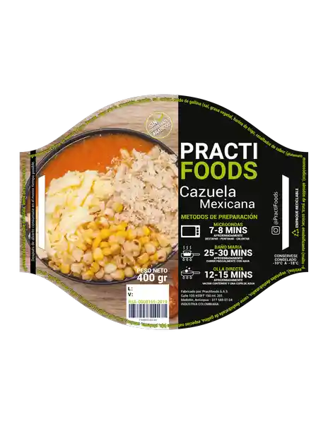 Practifoods  Cazuela Mexicana