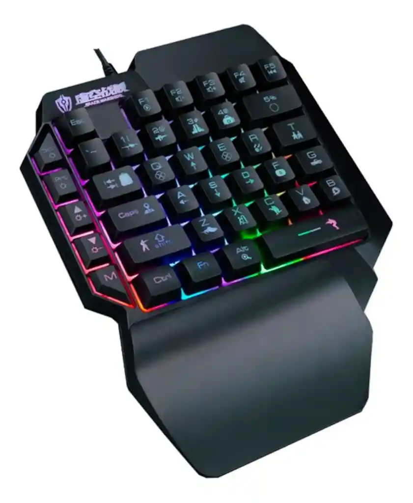 Hepa Tecnología Teclado Gamer A Una Mano F6