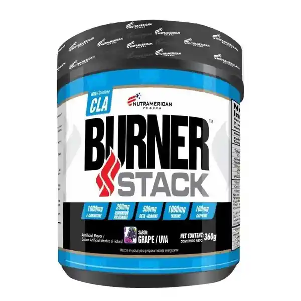 NUTRAMERICAN Quemador De Grasa Burner Stack