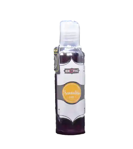 Lubricante Anal Sabor Uva Base de Aceite Comestible