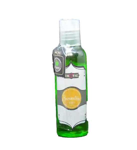 Lubricante Anal Sabor Manzana a Base de Aceite Comestible