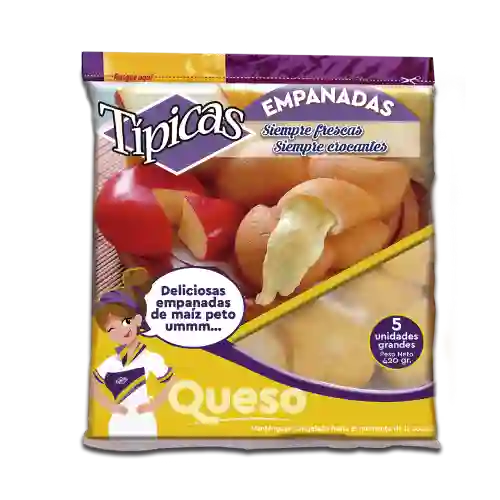 Empanada Grande de Queso Congelada X 5U