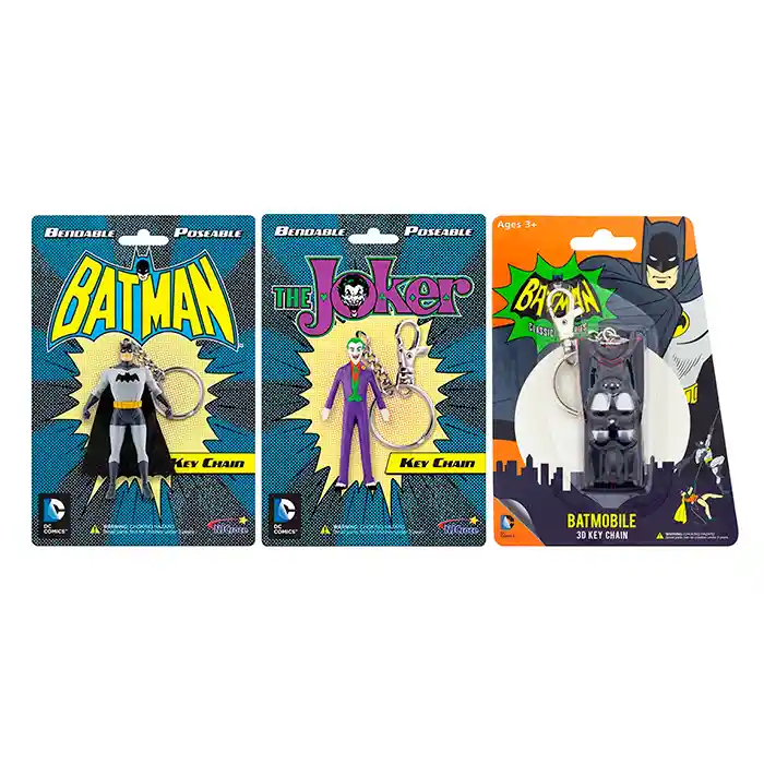 DC Batman Classic tv Triple Llavero Croce