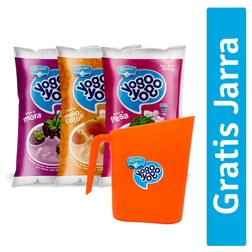 Yogo Yogo Combo Gratis Jarra