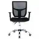 Silla De Oficina Risaralda Brazo Fijo Base Cromo