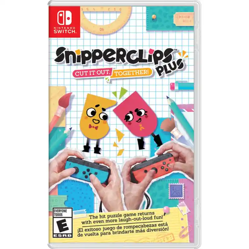 Videojuego Snipperclips Plus Cut It Out Together Nintendo Switch