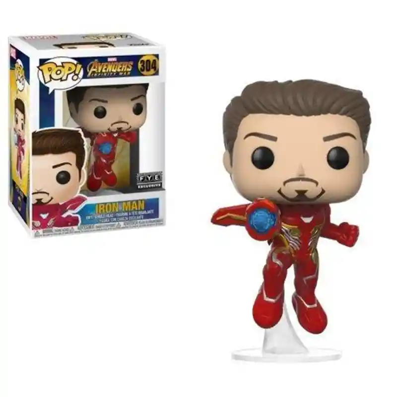 Funko Pop Figura Coleccionable Marvel Iron Man Without Mask