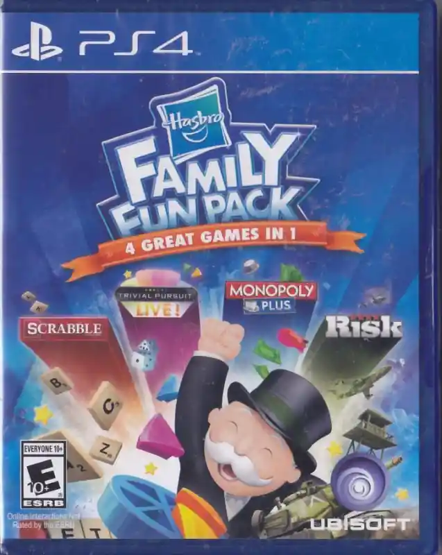 Sony Vídeojuego Hasbro Family Fun Pack 4 Great Games in 1