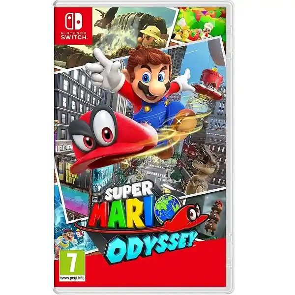 Nintendo Switch Videojuego Super Mario Odyssey