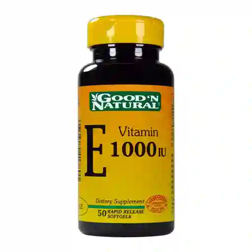 Vitamina E Good Natural1000Iu X 50 Und