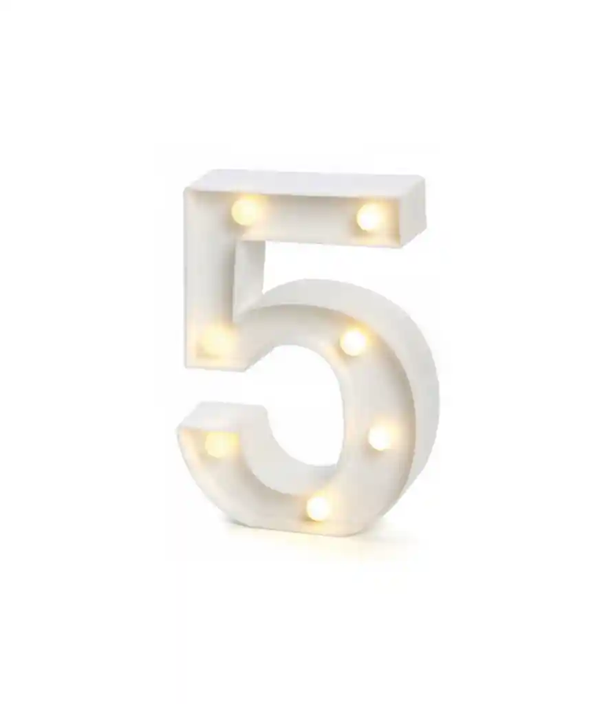 Shopping Colombia Numero 5 Luz Led