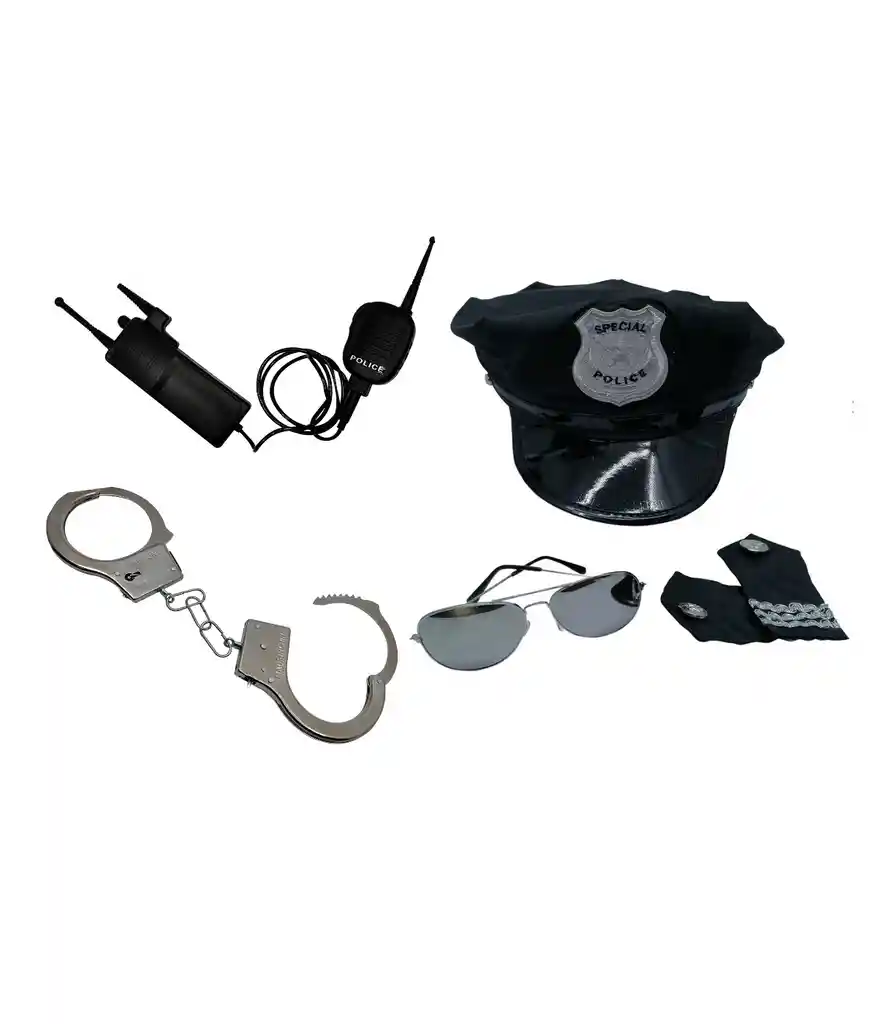 Shopping Colombia Kit para Disfraz de Policia