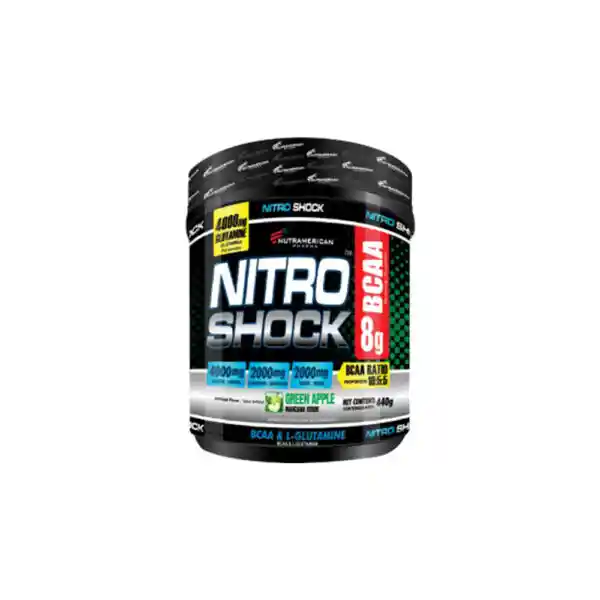 Nitro shock Proteína Manzana Verde 440 G