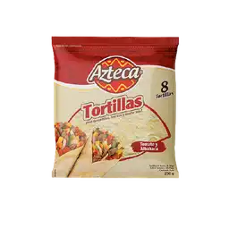 Azteca Tortillas de Harina de Trigo Tomate y Albahaca