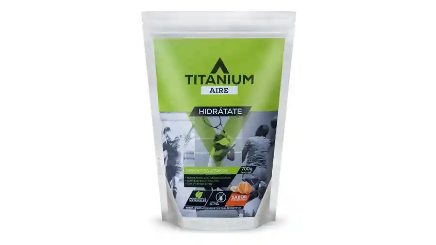 Titanium K6 Bebida En Polvo Hidratantes Energética 700 G