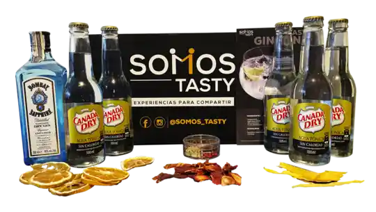 Kit de Coctelería Tasty Gin Tonic Para 10 Cócteles