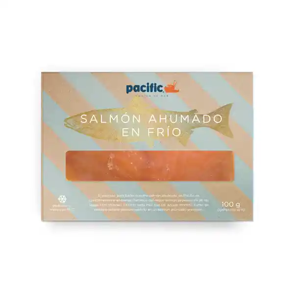 Pacific Salmón Ahumado en Frio Premium