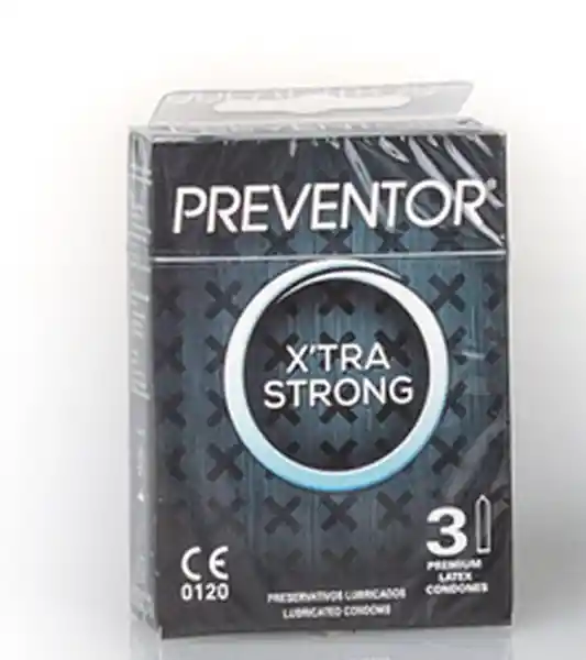 Preventor Preservativo Xtra Strong