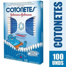 Copitos Johnson Baby Cotonetes 100 Unidades