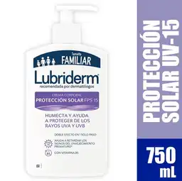 Lubriderm Crema Lubriderm UV-15 Protección Solar 