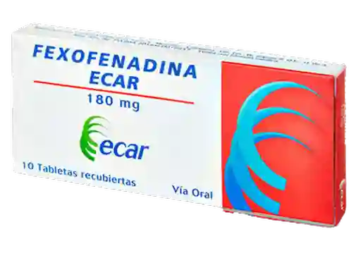 Ecar Fexofenadina (180 Mg)