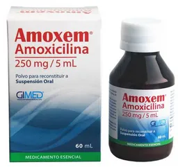 Gimed Amoxem Amoxicilina Suspensión Oral
