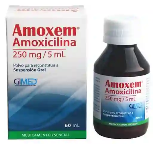 Gimed Amoxem Amoxicilina Suspensión Oral
