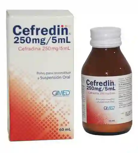 Cefredin Suspensión (250 mg)