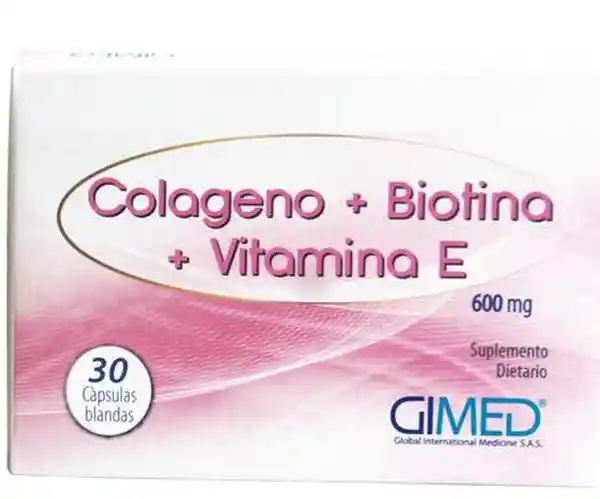 Gimed Colageno + Biotina + Vitamina E