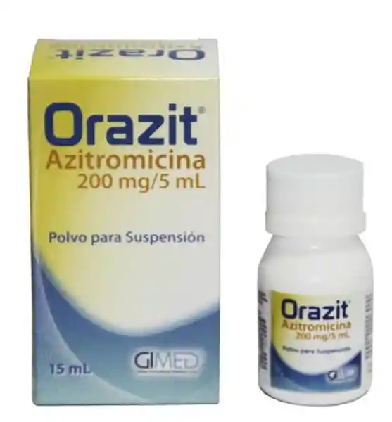 Orazit Suspensión (200 mg / 5 mL)