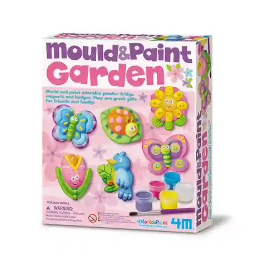 4M Figuras Mould And Paint Garden Jardín