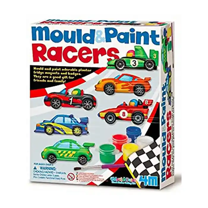 4M Figuras Mould And Paint Racer Carreras