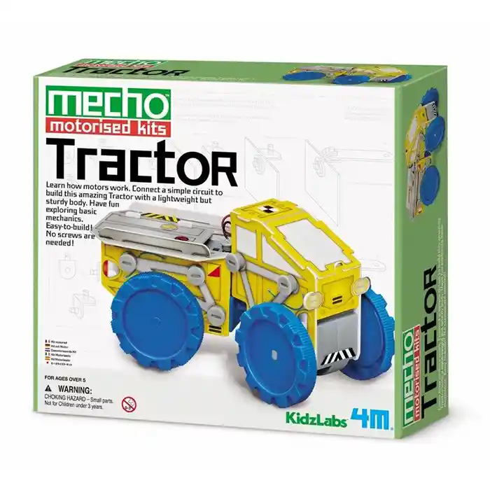 4M Juguete Mecho Motorised Kits Tractor
