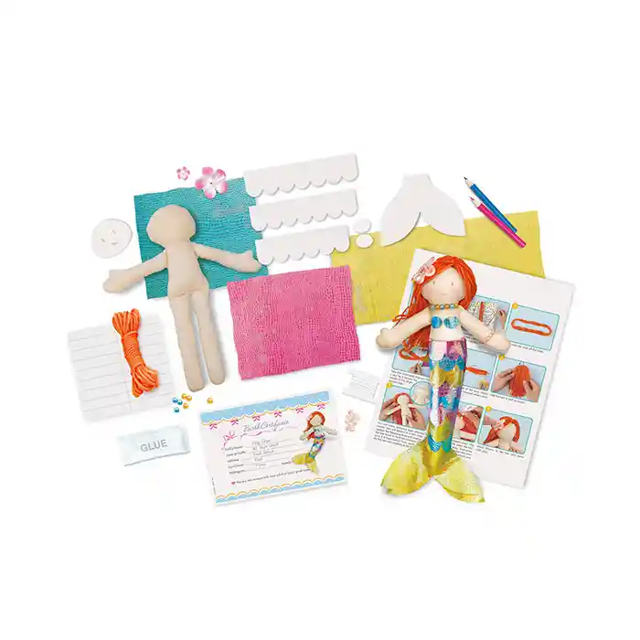 4M Kit Mermaid Doll Making