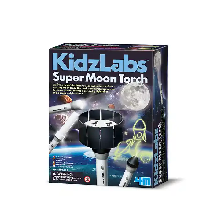 Super 4M Juguete Moon Torch